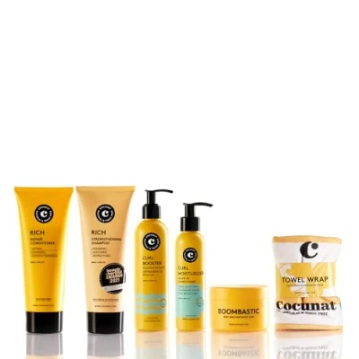 Bild av COCUNAT Curl Nourishment and Volume Plan Nourishes, Defines, Strengthens, Moisturises Defines Curls Curly Method Eliminates Frizz Includes Anti Turbant