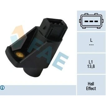 Bild av Sensor, tändningsimpuls, opel,saab,vauxhall, 12 38 911, 45 04 296, 90357480