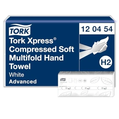Bild av Tork Pappershandduk Xpress Komprimerad Mjuk Multifold Advanced H2 2400/fp