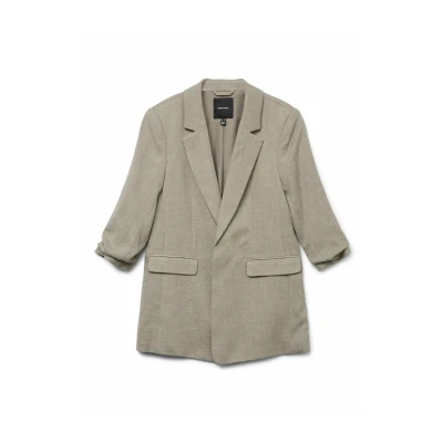 Bild av Vero Moda Vmfrida Regular Kort kappa / rock, Storlek: 36, Silver mink