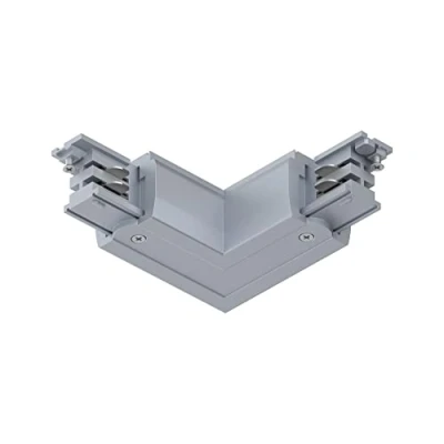 Bild av Paulmann 91370 Skensystem ProRail3 kontakt L stycke extern 101x101mm max. 3 680W Silver Takskena Metall, plast
