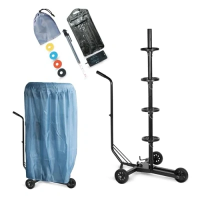 Bild av Cartrend 10441 Däck Tralla med Skyddsfodral, upp till 255 mm Däckbredd