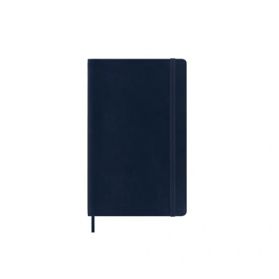 Bild av Moleskine Anteckningsbok Large Prickad Mjukt Omslag Safirblå