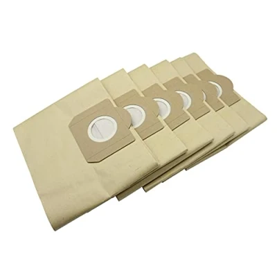 Bild av KENSHIRE 6 pack pappersfilterpåsar kompatibla med WD3 WD3P påsar Wet &amp; Dry dammsugare del A 2204, 2234 PT, 2534 PT SE 4001, 4002 dammsugare, 6.959 130