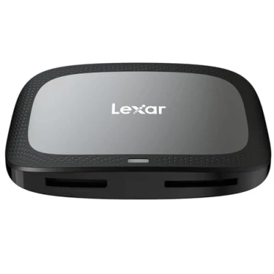 Bild av Lexar Professional CFexpress typ A/SD USB 3.2 Gen 2 läsare, designad för A och SD UHS II kort, höghastighets 10 Gbps överföringshastigheter (LRW530U RNBNG), svart