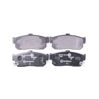 Bild av HELLA 8DB 355 016 561 Jeu de plaquettes frein avec indicateur d&#039;usure NISSAN: ALMERA II 3/5 portes, 100NX, 1 Hatchback