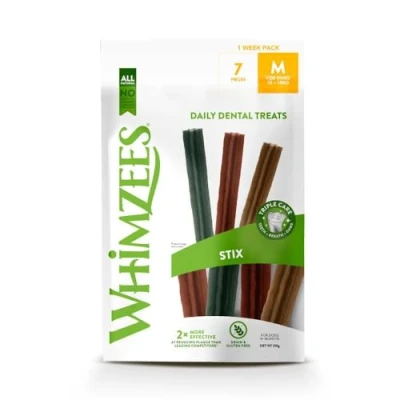 Bild av Whimzees Stix M 7 stk 210 g WEEK MP
