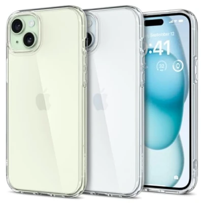 Bild av Spigen Ultra Hybrid Skal Kompatibel med iPhone 15 case Fodral Kristallklart