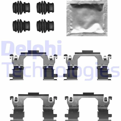 Bild av Tillbehörssats, skivbromsbelägg Delphi LX0709