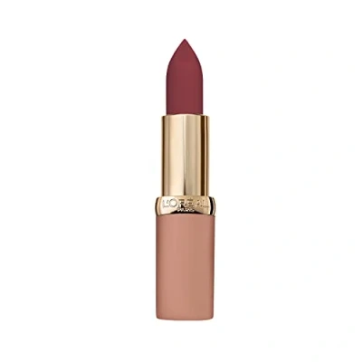 Bild av L&#039;Oréal Paris Color Riche Ultra Matte Free the Nudes 06 No Hesitation, färgintensivt läppstift i delikat nudeton, ultratunn finish