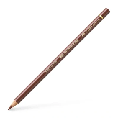 Bild av Faber Castell Konst &amp; grafisk polychromos färgpenna, (283), bränd sienna, för konst, hantverk, ritning, skissning, hem, skola, universitet, färgning