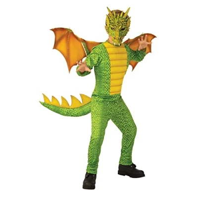Bild av Bristol Novelty 700926L000 forum drakdräkt för barn, flerfärgad, pojke halloween