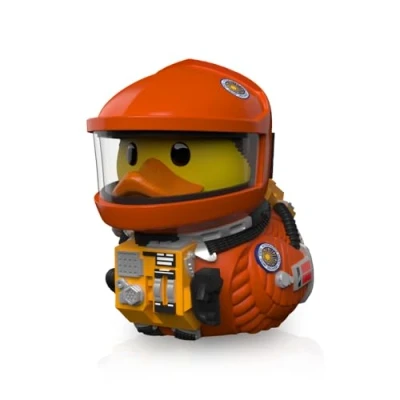 Bild av TUBBZ First Edition David Bowman samlarobjekt vinyl gummi anka figur officiella Stanley Kubrick varor Sci Fi TV och filmer