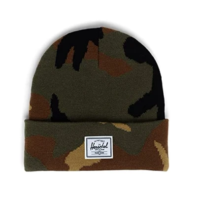 Bild av Herschel Camo Cuff Beanie Elmer Woodland @ Hatstore