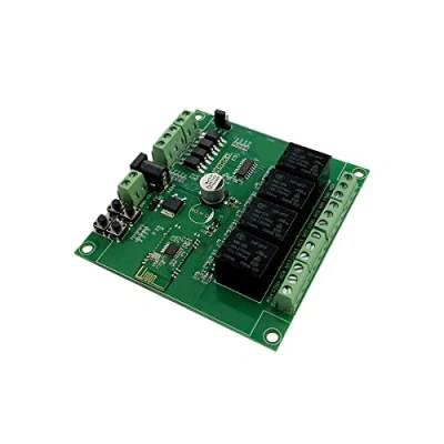 Bild av DSD TECH 4 kanaler Bluetooth relämodul fjärrkontroll strömbrytare kompatibel iPhone Android 4.3 (12V)