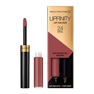 Bild av Max Factor Lipfinity 350 Essential Brown, 1 pack (2 x 2 ml)