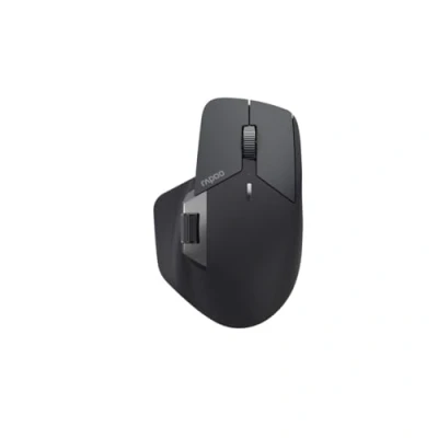 Bild av Rapoo MT760L trådlös mus 4000 DPI sensor miljövänligt uppladdningsbart batteri ergonomisk PC och Mac gråsvart
