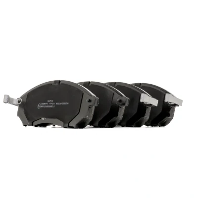 Bild av MAPCO 6968HPS Jeu de plaquettes frein Essieu avant avec indicateur d&#039;usure NISSAN: Murano II, Qashqai / Qashqai+2 I, NP300 Navara Pick up