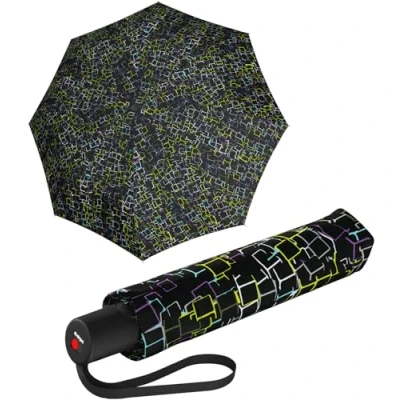 Bild av Knirps paraply A.200 medium duomatic (cubes svart)