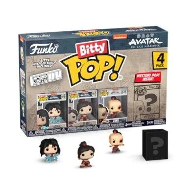Bild av Funko Bitty POP! Avatar: the Last Airbenderoch A Surprise Mystery Minifigur 2,2 cm (0,9 tum) Samlingsbar Stapelbar displayhylla ingår Presentidé Partypåsar Strumpa Cake Topper