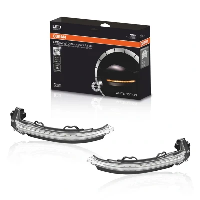 Bild av OSRAM LEDriving dynamisk LED spegelindikator för Audi A4 B9, S4 RS4 A5 F5, S5 RS5 F5 White Edition, R06, R10