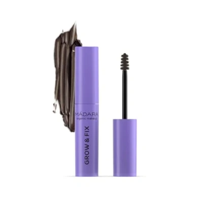 Bild av MÁDARA Grow &amp; Fix Tinted Brow Gel #4 DARK BROWN 4,2 ml