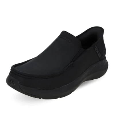 Bild av Skechers Parson OSWIN för män, Svart läder, 45.5 EU