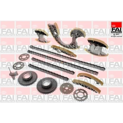 Bild av FAI AutoParts TCK219NG Jeu de distribution à chaînes sans joints, avec roues dentées Simplex, Chaîne vélo AUDI: Q7, A6 C6 Avant, Berline