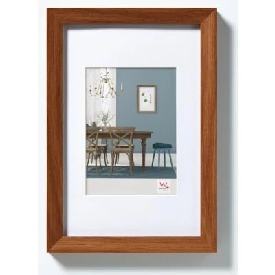 Bild av walther design tavelram mörk ek 30 x 45 cm med passepartout, Fiorito träram EF045P