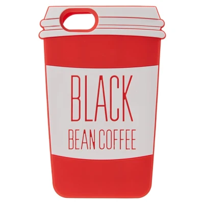 Bild av Mister Tee Phonecase Coffe CUP I Phone 6/7/8 Mobilskal, Storlek: One Size, Red/white