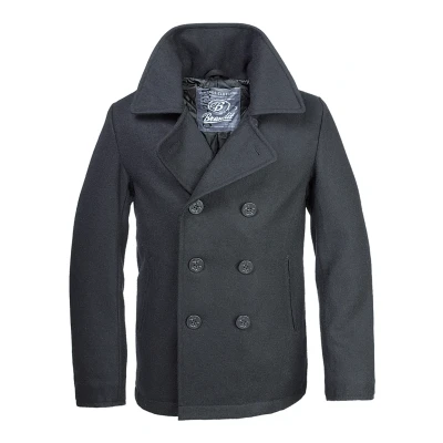 Bild av Brandit PEA COAT Allvädersjacka, Storlek: 4XL, Black