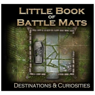 Bild av Loke Battlemats The Little Book of Battle Mats Destinations &amp; Curiosities RPG Accessory Ages 14+ English