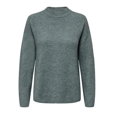 Bild av ONLY Camilla Oneck L/S Stickad tröja, Storlek: XL, Balsam green