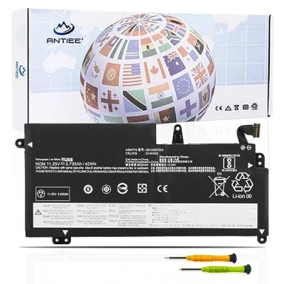 Bild av ANTIEE 42Wh 01AV435 01AV436 Laptop Battery For Lenovo ThinkPad 13 Chromebook/ThinkPad 1st 2nd Gen/ThinkPad S2 Gen 1 2 01AV437 01AV400 01AV401 01AV402 SB10K99 75922 SB10K97593