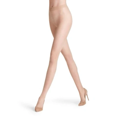 Bild av FALKE Seidenglatt 15 strumpbyxor kvinnor tunn den svart hudfärg många unicolor transparent elegant slät glans finish midja design inte rullar eller gnuggar 1 bit, Brun (Customs 4409), 36 38