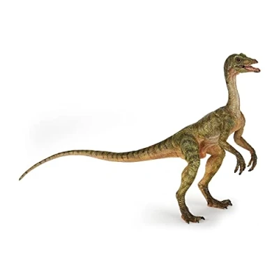 Bild av PAPO Stor dinosauriefigur Compsognathus, Flinker Jäger från Juraperioden, barnleksaker 3 år fördjupa dig i dinosauriernas tid och paleontologiska upptäckter