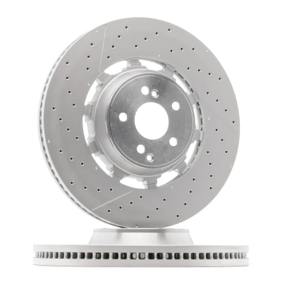 Bild av BREMBO 09.C127.33 disque de frein 390 36 5 ventilé l&#039;intérieur, fendu/perforé, en deux parties revêtu à haute teneur carbone