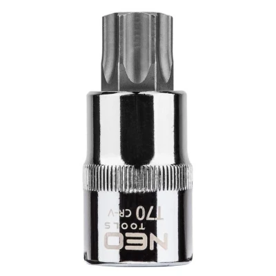 Bild av NEO TOOLS 08 759 Clé à douille 1/2 T70 Acier chrome vanadium, d&#039;outil Torx intérieur