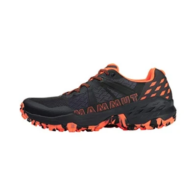Bild av Mammut Sertig II Hikingskor, Storlek: 48 2/3, Black/vibrant orange Konstmaterial/textil