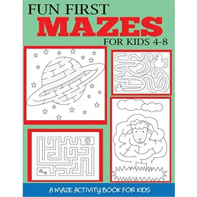 Bild av Fun First Mazes for Kids 4 8: A Maze Activity Book