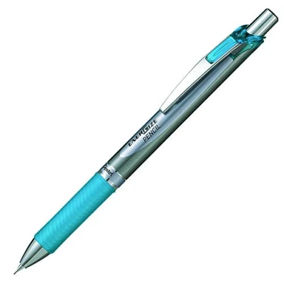 Bild av Pentel 0,7 mm EnerGize automatisk penna himmelsblå tunna (paket med 12), PL77 S
