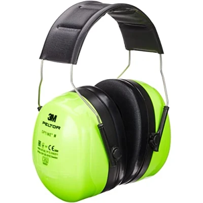 Bild av Peltor Optime III öronmuffar, pannband, 35 dB, Hi Viz, H540A 461 GB