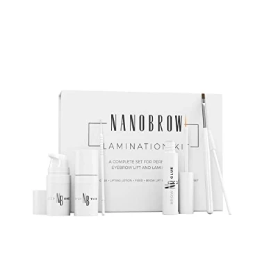 Bild av lamineringssats för ögonbryn Nanobrow Lamination Kit Professionell hemmabruk, laminering av DIY