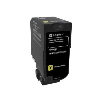 Bild av Lexmark 74C2HY0 / High Yield Return Program Toner Tonerkassett Yellow