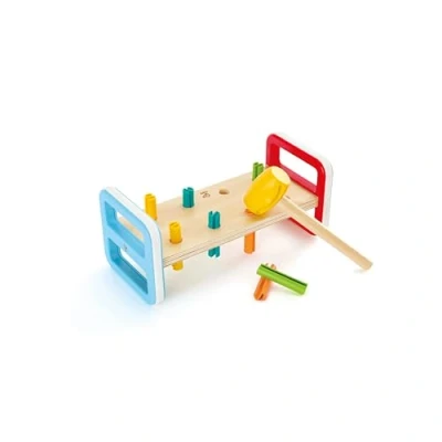 Bild av Hape E0506 Rainbow Pounder Colourful Wooden Toy for Toddlers