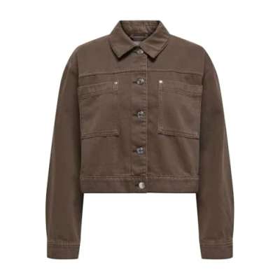 Bild av ONLY Onlmilly BOXY Jacket Jeansjacka, Storlek: Small, Ecru