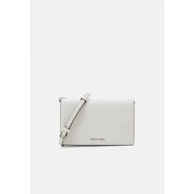 Bild av Michael Kors JET SET FLAP Xbody Axelremsväska, Storlek: One Size, Optic white