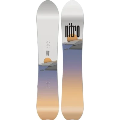 Bild av Nitro Snowboards damer Drop Board 25 All Mountain Freeride Girls Powder Carving Cam Out Camber