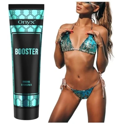 Bild av Onyx Booster solaccelerator utan självbrunare Solariumkräm &amp; solkräm vit