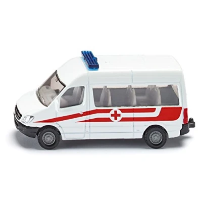 Bild av SIKU 080503801 Austrian Rescue Service, Metal/Plastic, White/Red, Versatile, Toy Vehicle for Children